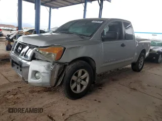 2012 Nissan Titan SE with VIN 1N6AA0CA9CN301960, listed as a Copart auction lot 48329725 with Not Provided miles and Salvage Title. Bid and sale history available at carsss.com. Image 1.