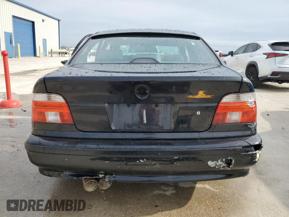 1998 BMW 5 Series 528iA with VIN WBADD6326WGT97216, listed as a Copart auction lot 55146364 with 0 mi miles and Non Repairable. Bid and sale history available at carsss.com. Image 6.