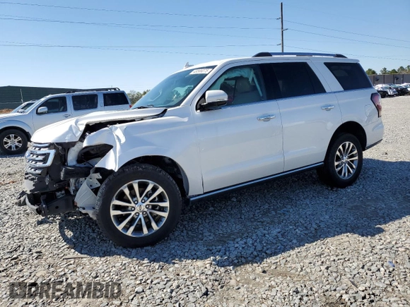 2018 Ford Expedition Limited with VIN 1FMJU1KT1JEA38570, listed as a Copart auction lot 48566075 with 31,054 mi miles and Salvage Title. Bid and sale history available at carsss.com. Image 1.