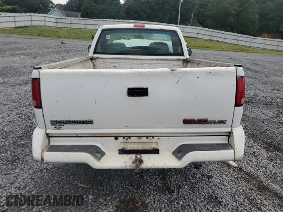 1995 GMC Sonoma with VIN 1GTCS1449SK528461, listed as a Copart auction lot 67146364 with Not Provided miles and Salvage Title. Bid and sale history available at DreamBid. Image 6.