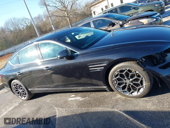 2021 Genesis G80 2.5T with VIN KMTGB4SC0MU047486, listed as a IAAI auction lot 41292975 with 53,196 mi miles and . Bid and sale history available at DreamBid. Image 14.