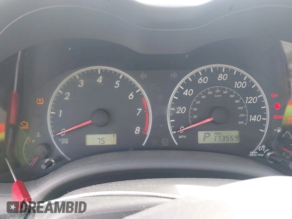 2010 Toyota Corolla with VIN JTDBU4EE9A9107909, listed as a IAAI auction lot 42294003 with 173,559 mi miles and . Bid and sale history available at DreamBid. Image 7.
