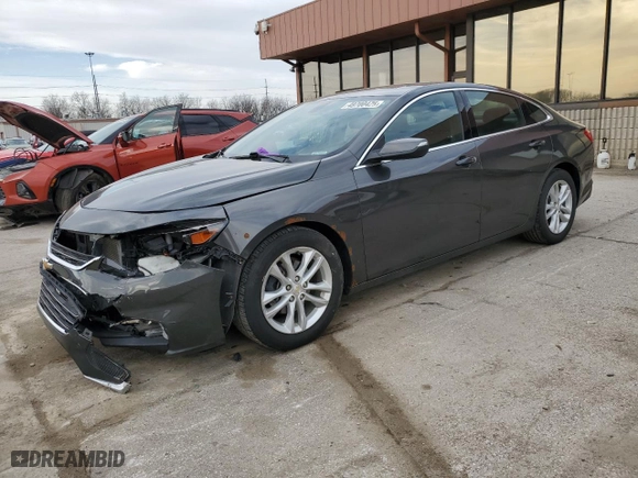 2018 Chevrolet Malibu LT with VIN 1G1ZD5ST4JF143945, listed as a Copart auction lot 49700425 with 156,321 mi miles and Salvage Title. Bid and sale history available at carsss.com. Image 1.