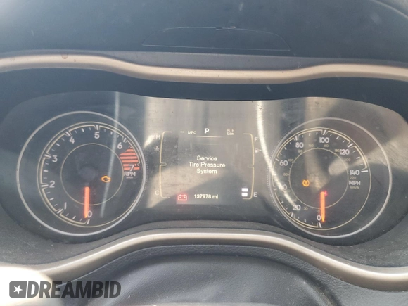 2016 Jeep Cherokee Altitude with VIN 1C4PJLCB1GW110282, listed as a Copart auction lot 54110325 with 137,978 mi miles and Clean title. Bid and sale history available at DreamBid. Image 9.