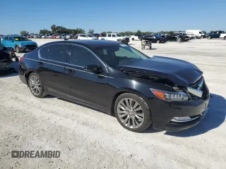 2017 Acura RLX w/Technology Pkg with VIN JH4KC1F57HC000692, listed as a Copart auction lot 82865294 with 103,131 mi miles and Salvage Title. Bid and sale history available at carsss.com. Image 4.