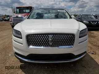 2021 Lincoln Nautilus Reserve with VIN 2LMPJ8KPXMBL09872, listed as a Copart auction lot 58990205 with 50,988 mi miles and Salvage title. Bid and sale history available at DreamBid. Image 5.