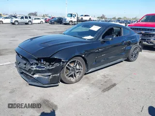 2022 Ford Mustang EcoBoost with VIN 1FA6P8TH4N5104366, listed as a IAAI auction lot 41657715 with 61,083 mi miles. Bid and sale history available at carsss.com. Image 17.