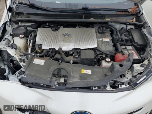 2016 Toyota Prius Four with VIN JTDKARFU8G3524171, listed as a Copart auction lot 55809795 with 120,869 mi miles and Clean Title. Bid and sale history available at carsss.com. Image 12.