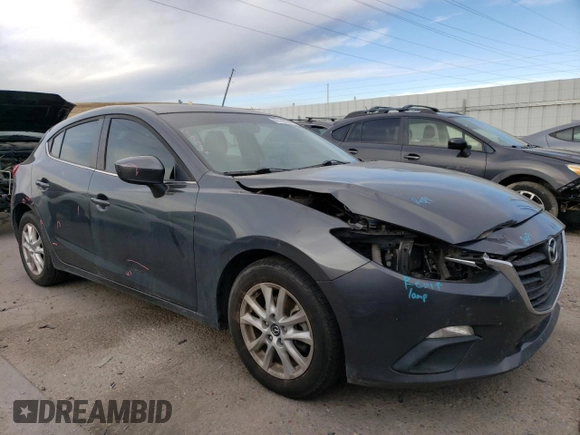 2014 Mazda 3 i Grand Touring with VIN JM1BM1M7XE1111263, listed as a Copart auction lot 80143334 with 167,635 mi miles and Salvage Title. Bid and sale history available at DreamBid. Image 4.
