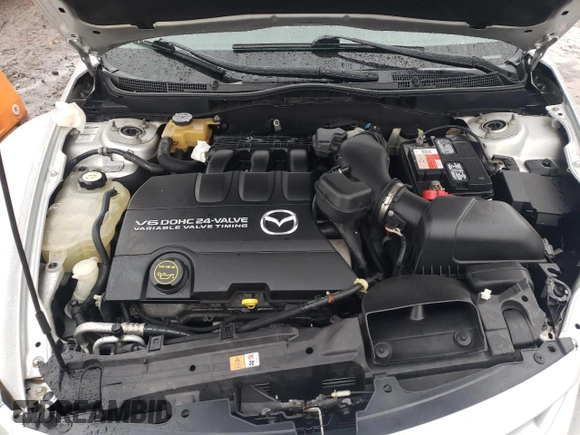 2010 Mazda 6 S Grand Touring with VIN 1YVHZ8CB7A5M44513, listed as a Copart auction lot 54176004 with 59,551 mi miles and Salvage Title. Bid and sale history available at DreamBid. Image 11.