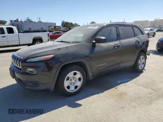 2016 Jeep Cherokee Altitude with VIN 1C4PJLAB2GW126428, listed as a Copart auction lot 56149585 with 214,359 mi miles and Salvage Title. Bid and sale history available at DreamBid. Image 1.
