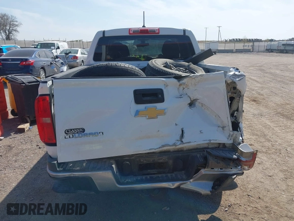 2019 Chevrolet Colorado 2WD Work Truck with VIN 1GCGSBEA7K1302243, listed as a IAAI auction lot 42049966 with 104,209 mi miles and . Bid and sale history available at DreamBid. Image 15.