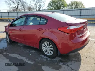 2014 Kia Forte LX with VIN KNAFX4A68E5249363, listed as a Copart auction lot 50886545 with 78,896 mi miles and Salvage Title. Bid and sale history available at carsss.com. Image 2.