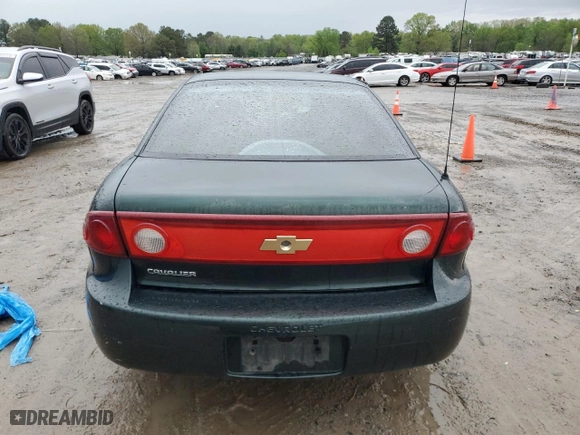2005 Chevrolet Cavalier with VIN 1G1JC12F657120802, listed as a Copart auction lot 51917845 with 0 mi miles and Clean Title. Bid and sale history available at carsss.com. Image 6.