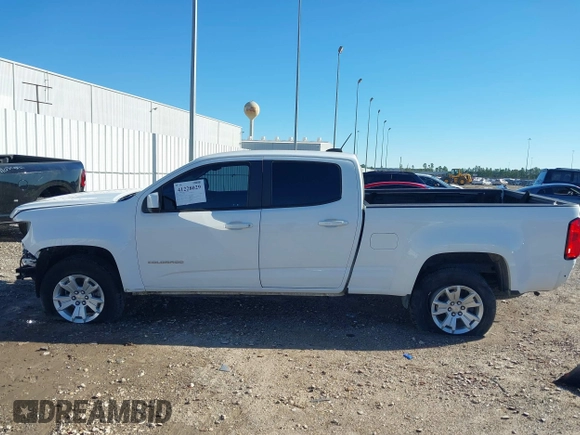 2022 Chevrolet Colorado 2WD LT z VIN 1GCGSCEN5N1242413, wystawiony jako IAAI lot #41228029 z przebiegiem 37 144 mil mil oraz . Historia ofert i sprzedaży dostępna na DreamBid. Obrazek 15.