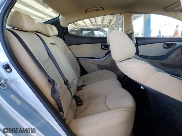 2012 Hyundai Elantra Limited with VIN KMHDH4AE1CU329438, listed as a Copart auction lot 50076205 with 204,557 mi miles and Clean Title. Bid and sale history available at carsss.com. Image 10.