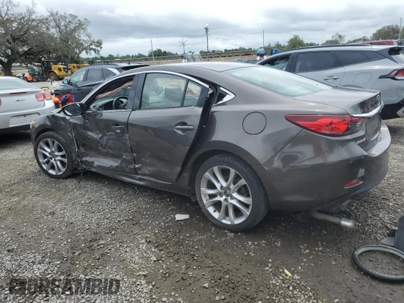 2017 Mazda Mazda6 Touring with VIN JM1GL1V56H1109391, listed as a Copart auction lot 52348665 with 93,764 mi miles and Salvage Title. Bid and sale history available at carsss.com. Image 2.