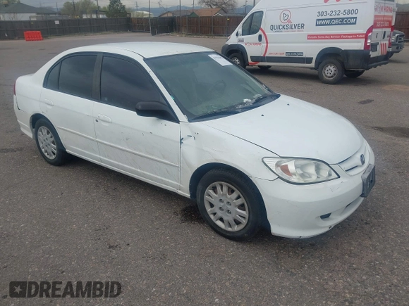 2004 Honda Civic LX with VIN 2HGES16594H638775, listed as a IAAI auction lot 41932505 with 223,141 mi miles and . Bid and sale history available at DreamBid. Image 1.
