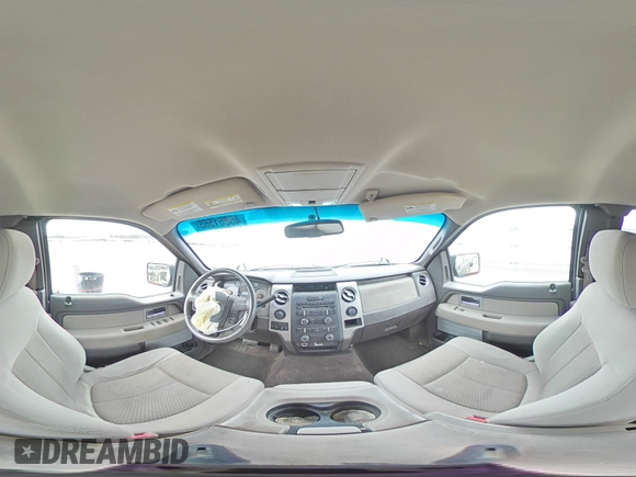 2010 Ford F-150 XL with VIN 1FTFX1EV0AFD15024, listed as a Copart auction lot 45851565 with 164,712 mi miles and Salvage Title. Bid and sale history available at DreamBid. Image 13.