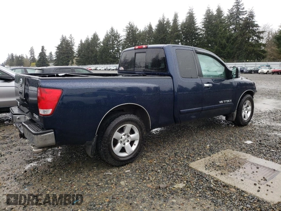 2006 Nissan Titan SE with VIN 1N6AA06A06N534206, listed as a Copart auction lot 52132205 with 167,204 mi miles and Salvage title. Bid and sale history available at DreamBid. Image 3.