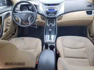 2013 Hyundai Elantra GLS with VIN KMHDH4AE1DU841024, listed as a Copart auction lot 58762515 with 166,470 mi miles and Salvage title. Bid and sale history available at DreamBid. Image 8.
