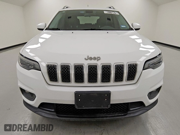 2019 Jeep Cherokee Latitude Plus z VIN 1C4PJLLB7KD176369, wystawiony jako Copart lot #62179475 z przebiegiem 156 492 mil mil oraz Czysty tytuł • Clean title. Historia ofert i sprzedaży dostępna na DreamBid. Obrazek 5.