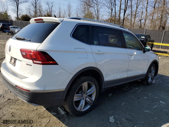 2019 Volkswagen Tiguan SEL Premium with VIN 3VV4B7AX0KM109799, listed as a Copart auction lot 42971875 with 8,147 mi miles and Salvage Title. Bid and sale history available at carsss.com. Image 3.