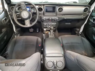 2023 Jeep Gladiator Sport S z VIN 1C6HJTAG0PL523306, wystawiony jako Copart lot #59236535 z przebiegiem 64 185 mil mil oraz Szkoda całkowita • Salvage title. Historia ofert i sprzedaży dostępna na DreamBid. Obrazek 8.