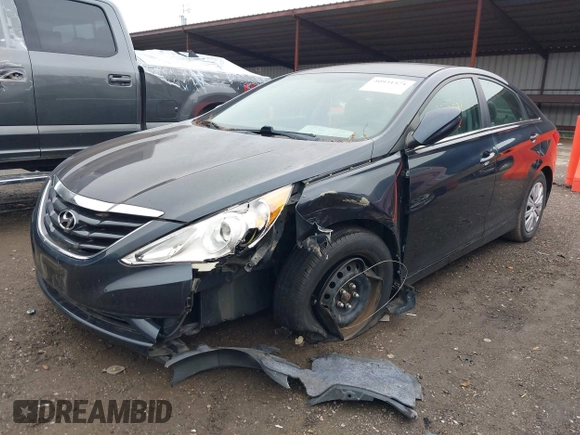 2011 Hyundai Sonata GLS with VIN 5NPEB4AC9BH251640, listed as a IAAI auction lot 40931571 with 109,894 mi miles. Bid and sale history available at carsss.com. Image 2.