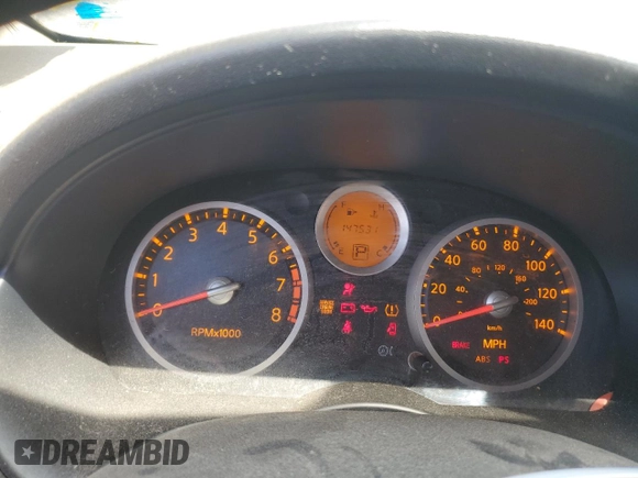 2008 Nissan Sentra S with VIN 3N1AB61E48L720866, listed as a Copart auction lot 55449045 with 147,531 mi miles and Salvage title. Bid and sale history available at DreamBid. Image 9.