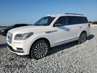 2018 Lincoln Navigator Reserve with VIN 5LMJJ2LT7JEL19038, listed as a Copart auction lot 57615375 with 69,948 mi miles and Salvage title. Bid and sale history available at DreamBid. Image 1.