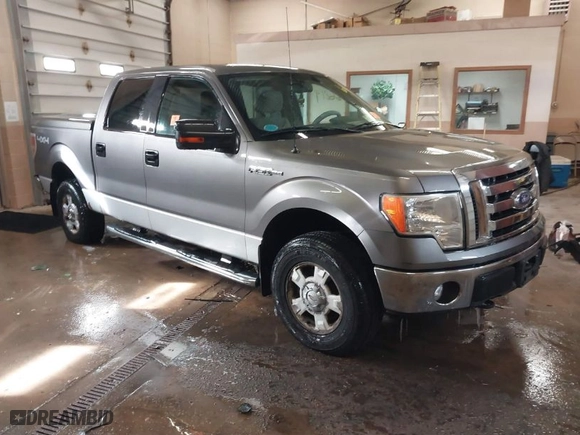 2010 Ford F-150 XL with VIN 1FTFW1EV1AFB68537, listed as a IAAI auction lot 41466219 with 1 mi miles. Bid and sale history available at carsss.com. Image 1.