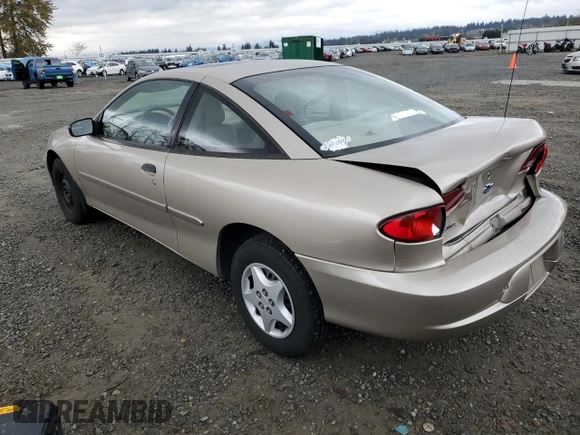 2002 Chevrolet Cavalier with VIN 1G1JC124027303493, listed as a Copart auction lot 75438084 with 134,396 mi miles and Salvage Title. Bid and sale history available at carsss.com. Image 2.