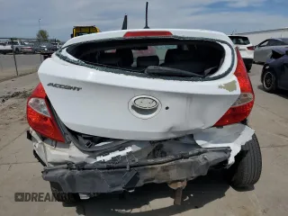 2017 Hyundai Accent SE with VIN KMHCT5AE1HU343234, listed as a Copart auction lot 52743965 with 268,125 mi miles and Clean Title. Bid and sale history available at carsss.com. Image 6.