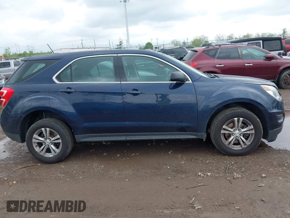 2017 Chevrolet Equinox LS with VIN 2GNALBEK3H1545120, listed as a IAAI auction lot 42132802 with 449,913 mi miles. Bid and sale history available at carsss.com. Image 13.
