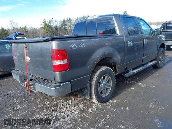 2007 Ford F-150 XLT with VIN 1FTPW14537FB66030, listed as a IAAI auction lot 41704020 with 202,870 mi miles. Bid and sale history available at carsss.com. Image 4.