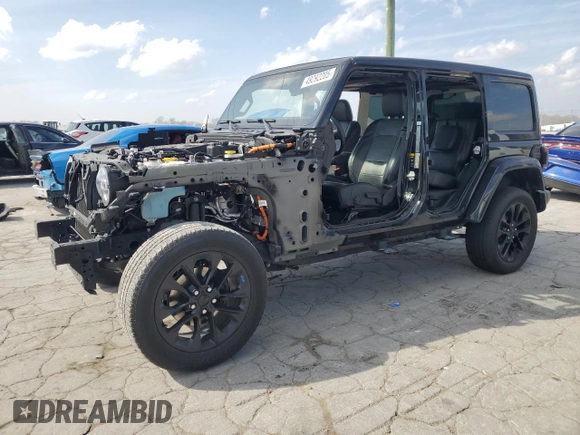 2022 Jeep Wrangler Unlimited Sahara с VIN 1C4JJXP68NW238204, выставлен на аукционе Copart как лот 49292205 с пробегом 35 058 миль миль и Списание • Salvage title. История ставок и продаж доступна на DreamBid. Изображение 1.