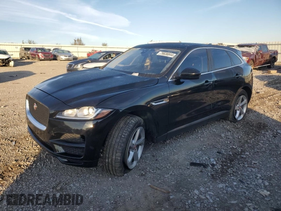 2020 Jaguar F-Pace 25t with VIN SADCS2FX6LA645603, listed as a Copart auction lot 79838844 with 104,518 mi miles and Non repairable. Bid and sale history available at DreamBid. Image 1.