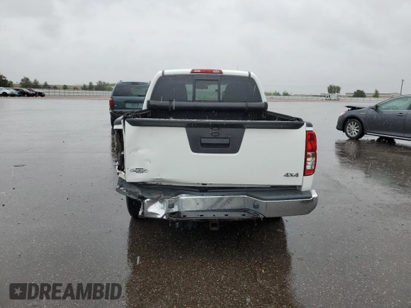 2018 Nissan Frontier SV with VIN 1N6AD0EV5JN744725, listed as a Copart auction lot 57601215 with 61,718 mi miles and Salvage title. Bid and sale history available at DreamBid. Image 6.