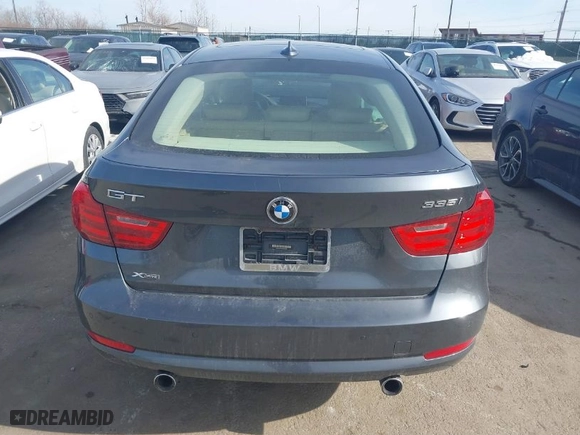2014 BMW 3 Series Gran Turismo 335i xDrive with VIN WBA3X9C57ED867929, listed as a IAAI auction lot 41413094 with 1 mi miles. Bid and sale history available at carsss.com. Image 16.
