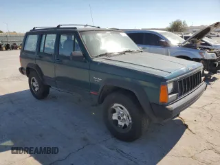 1996 Jeep Cherokee Sport with VIN 1J4FJ68S3TL257912, listed as a Copart auction lot 77109634 with 53,841 mi miles and Clean Title. Bid and sale history available at carsss.com. Image 4.