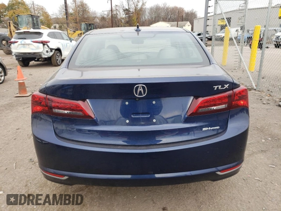 2017 Acura TLX V6 w/Technology Pkg with VIN 19UUB3F5XHA003124, listed as a Copart auction lot 79726844 with 68,278 mi miles and Salvage Title. Bid and sale history available at carsss.com. Image 6.