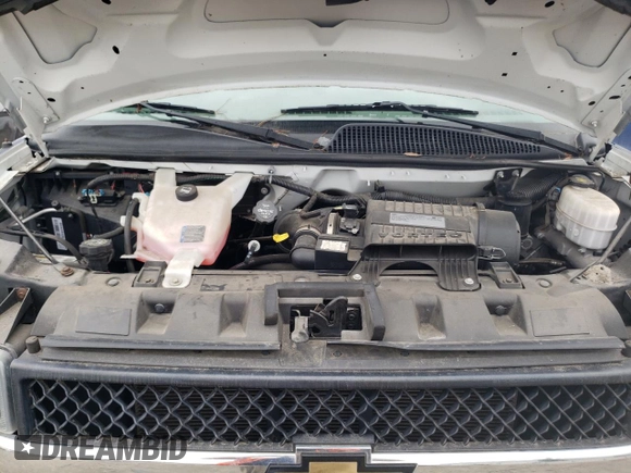 2019 Chevrolet Express Cargo Van with VIN 1GCWGAFG8K1229135, listed as a Copart auction lot 45114855 with 33,244 mi miles and Salvage Title. Bid and sale history available at carsss.com. Image 12.