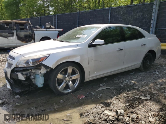 2013 Chevrolet Malibu LTZ with VIN 1G11J5SX6DF340547, listed as a Copart auction lot 54652025 with 132,308 mi miles and Non Repairable. Bid and sale history available at DreamBid. Image 1.