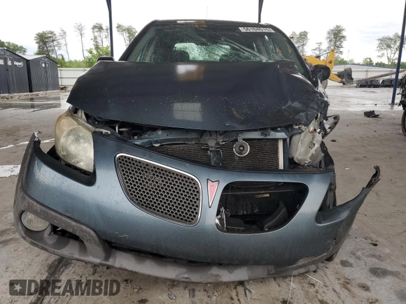 2008 Pontiac Vibe z VIN 5Y2SL65888Z409727, wystawiony jako Copart lot #56104015 z przebiegiem Nie podano mil oraz Szkoda całkowita • Salvage title. Historia ofert i sprzedaży dostępna na DreamBid. Obrazek 5.