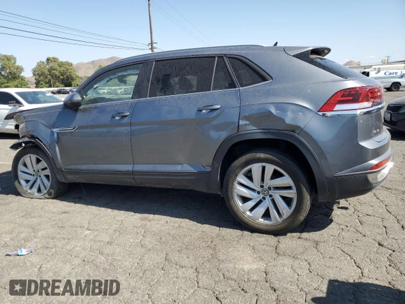 2021 Volkswagen Atlas SE with VIN 1V2KE2CA7MC230079, listed as a Copart auction lot 59273725 with 52,277 mi miles and Clean title. Bid and sale history available at DreamBid. Image 2.