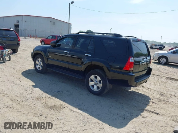 2007 Toyota 4Runner SR5 with VIN JTEZU14R978069108, listed as a IAAI auction lot 42080550 with 188,589 mi miles. Bid and sale history available at carsss.com. Image 3.