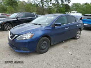 2019 Nissan Sentra SV with VIN 3N1AB7AP8KY241643, listed as a Copart auction lot 50524645 with 129,573 mi miles and Salvage Title. Bid and sale history available at DreamBid. Image 1.