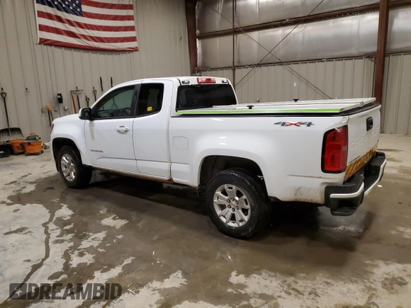 2022 Chevrolet Colorado 4WD LT with VIN 1GCHTCEA3N1223549, listed as a Copart auction lot 81157174 with 45,722 mi miles and Clean title. Bid and sale history available at DreamBid. Image 2.