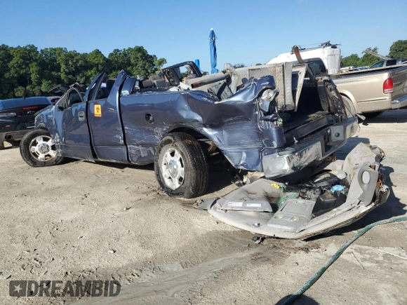 2004 Ford F-150 XL with VIN 1FTPX12534FA31237, listed as a Copart auction lot 58831324 with 301,271 mi miles and Non Repairable. Bid and sale history available at DreamBid. Image 2.